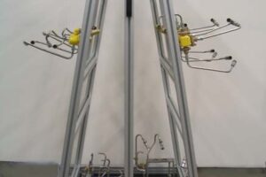 Heating Manifold and Fixture Cart