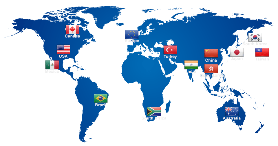 Fusion Worldwide Map
